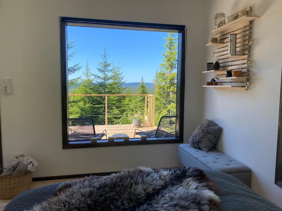 Forest Cabin With Stunning Mountain View & Sauna Torsby Buitenkant foto