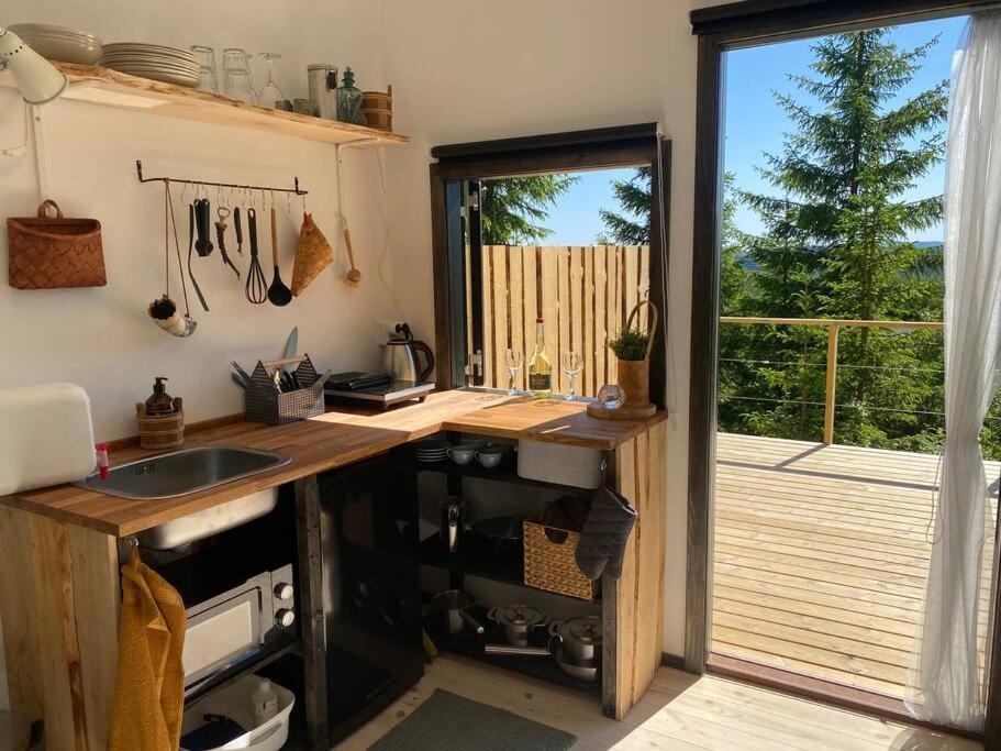 Forest Cabin With Stunning Mountain View & Sauna Torsby Buitenkant foto