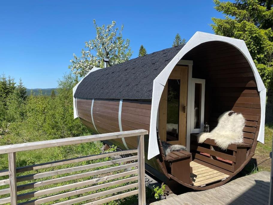Forest Cabin With Stunning Mountain View & Sauna Torsby Buitenkant foto