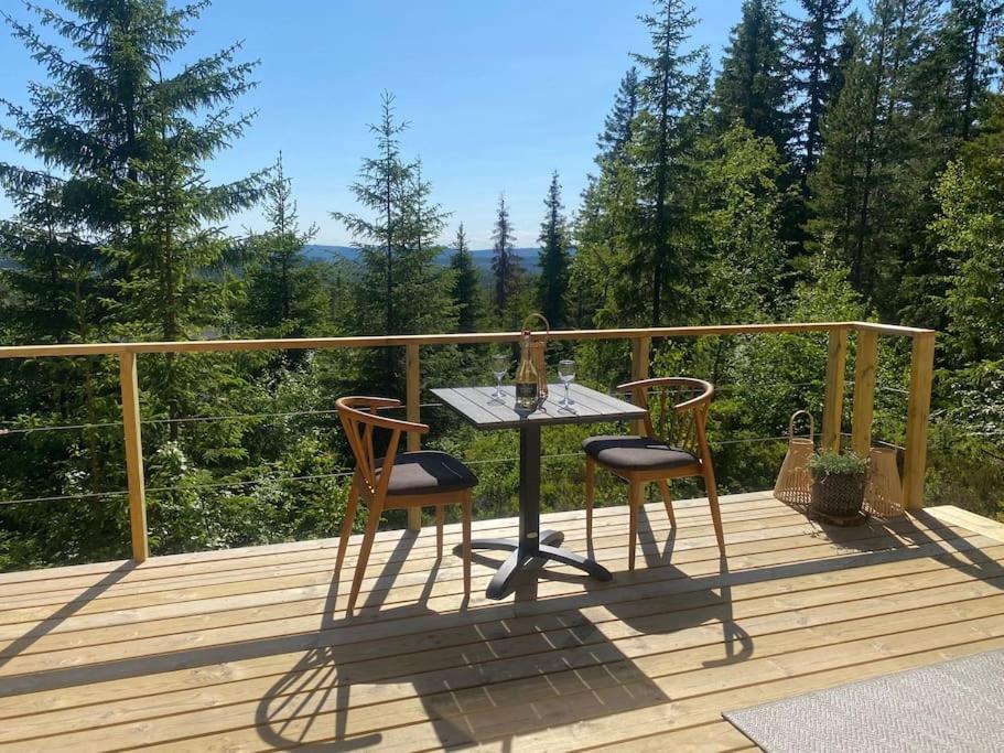 Forest Cabin With Stunning Mountain View & Sauna Torsby Buitenkant foto
