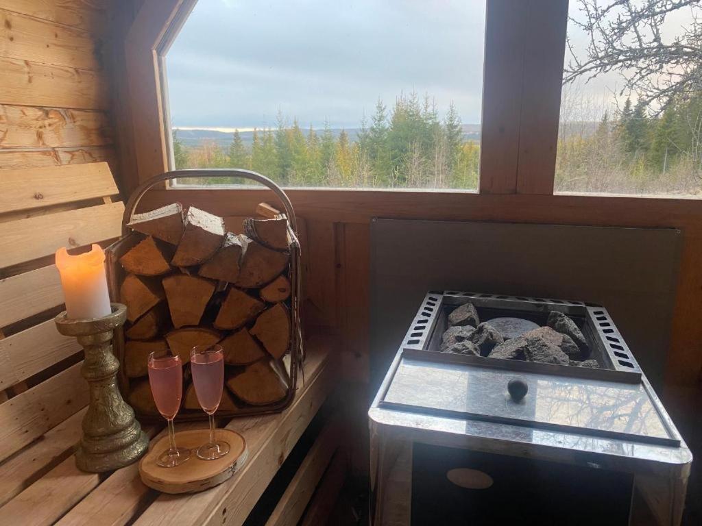 Forest Cabin With Stunning Mountain View & Sauna Torsby Buitenkant foto