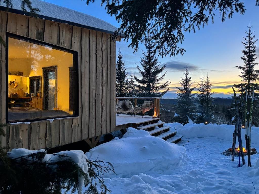 Forest Cabin With Stunning Mountain View & Sauna Torsby Buitenkant foto