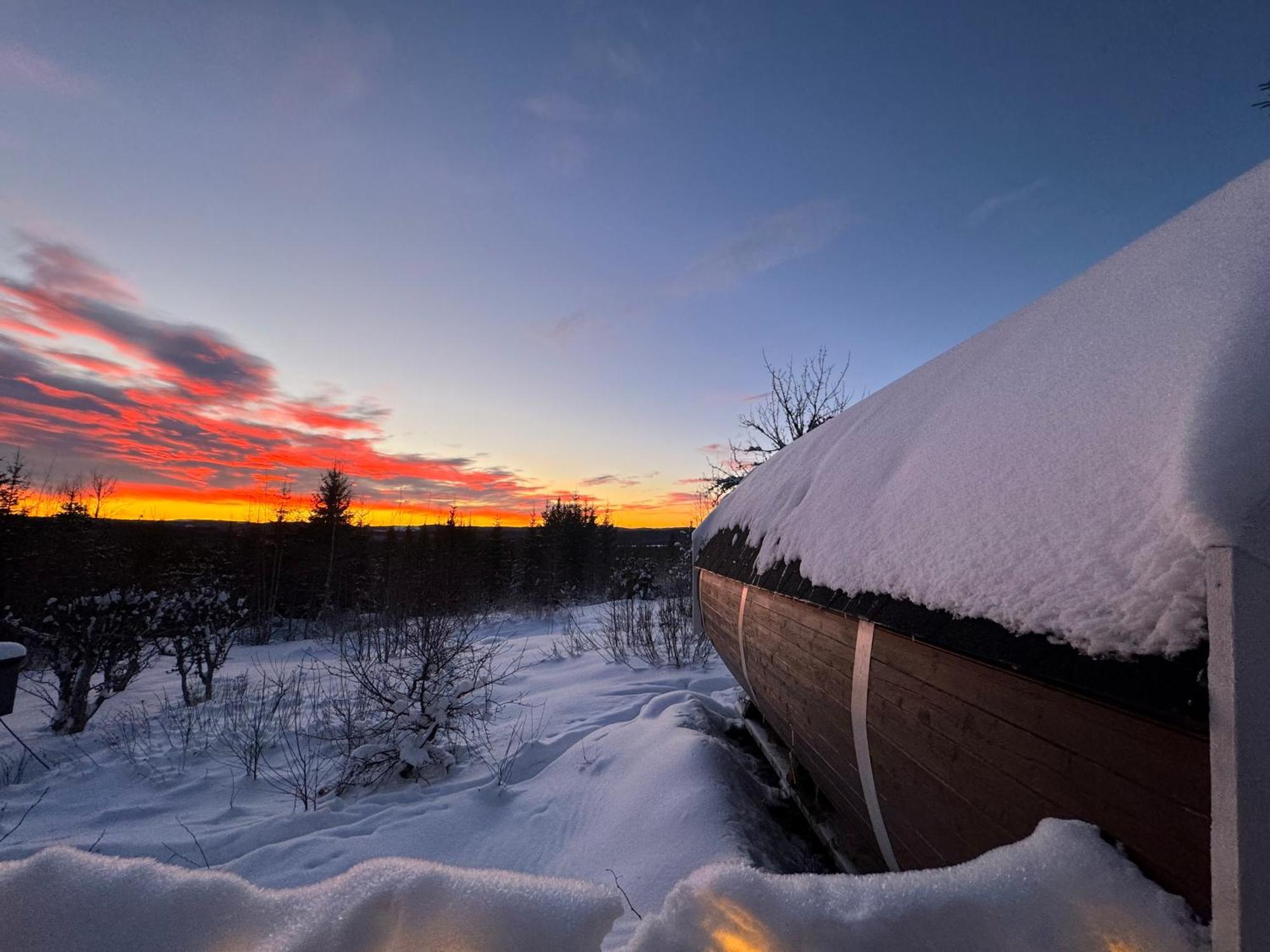 Forest Cabin With Stunning Mountain View & Sauna Torsby Buitenkant foto